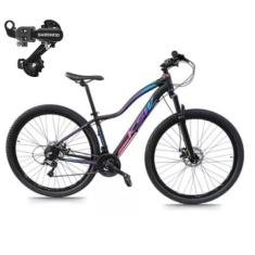 Imagem de Bicicleta Aro 29 Feminino Aluminio Ksw Mwza Cambio Traseiro Shimano 21