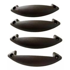 Imagem de Puxador Cama Box Bau Comoda, Moveis de Madeira em Geral Preto com 20 unidades