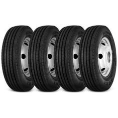 Imagem de Kit 4 Pneu Xbri Aro 17.5 215/75r17.5 135/133J 16PR Ecoway Liso Rodoviá