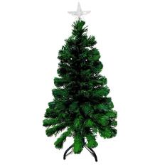 Imagem de Árvore De Natal Fibra Óptica Efeito Cachoeira 90Cm A090