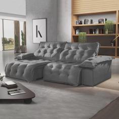 Imagem de Sofá Retrátil e Reclinável 250cm M132 Martins Estofados