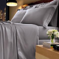Imagem de Lençol Avulso Com Elástico Queen Platine Cinza Buettner
