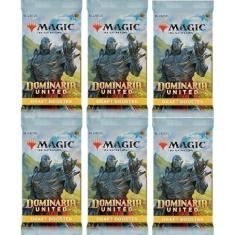 Imagem de 6 Packs MTG Draft Booster Pack Lot MTG Dominaria United