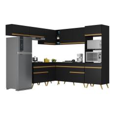 Imagem de Armário de Cozinha Completa de Canto Veneza Multimóveis V2070