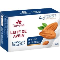 Imagem de Sabonete Vegetal Leite De Aveia Oleo De Amendoas 90G Davene