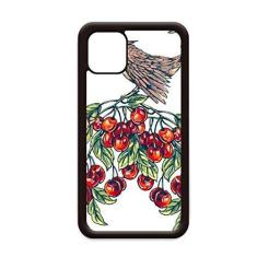 Imagem de Capa para iPhone 11 Pro Max Bird Plant Fruit Eat Green