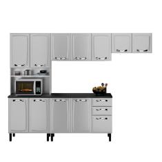 Imagem de Cozinha Completa Itatiaia Aço 4 Peças 12 Portas com Nicho para Forno New Premium Branco Neve
