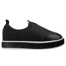 Imagem de Tênis Casual Bebê Menina Slip On Molekinha Preto - 2131.919-Feminino