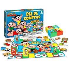 Imagem de Jogo tabuleiro educativo dia de compras-Turma da Monica -Nig