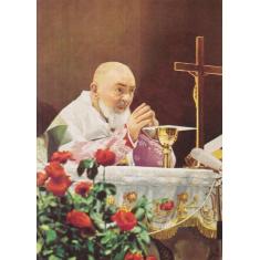 Imagem de Quadro Decorativo Religioso São Padre Pio De Pietrelcina 40X60cm