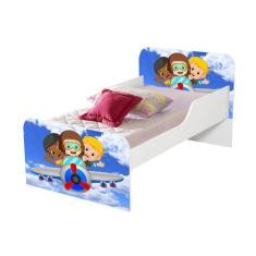 Imagem de Cama Infantil meninos -avião com Colchão - DULLAR Móveis