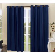 Imagem de Cortina Blackout PVC corta 100 % a luz 2,80 x 2,30 Marinho