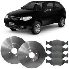 Imagem de Kit Pastilha Disco Freio Fiat Palio 1.6 2011 A 2017 Dianteiro Ventilado