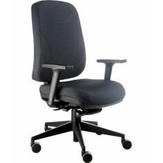 Imagem de Cadeira Presidente Com Base Giratória Linha New Confort Preto - Design