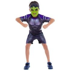 Imagem de Fantasia Hulk Infantil Curta Ultimato Com Máscara - Regina