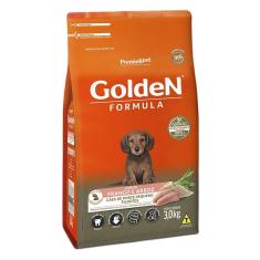 Imagem de Ração Seca PremieR Pet Golden Formula Cães Filhotes Mini Bits Frango e Arroz - 3 Kg