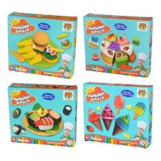 Imagem de Massinha De Modelar Mania Delicias Dmt6625 Sortidos Dmtoys - Dm Toys