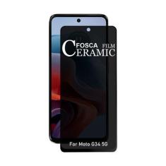 Imagem de Pelicula Fosca Privacidade para Motorola Moto G34 - HUANG