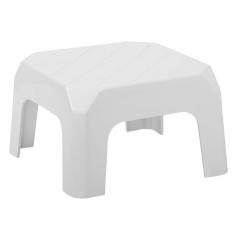 Imagem de Mini Banqueta de Plástico 30cmx20cm BF2 Astra Branco