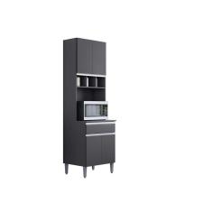 Imagem de Paneleiro Duplo Andréia 4 Portas 1 Gaveta Com Nichos Cz - AJL Móveis