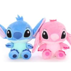 Imagem de Casal Lilo E Stitch E Angel Namorados Disney Pelúcia 20cm