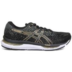 Imagem de Tênis Asics Gel-Hypersonic 4 Preto e Dourado