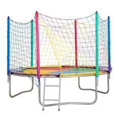 Imagem de Cama Elástica 2,50M Chicoplay Lona Colorida Nacional