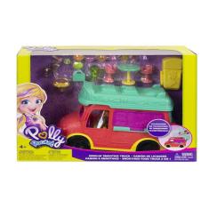 Imagem de Boneca Polly Pocket Smoothies Food Truck 2 em 1 GDM20 Mattel