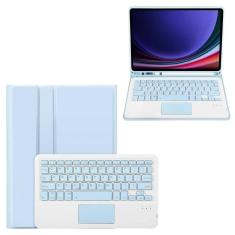 Imagem de Capa Teclado Trackpad Samsung S9 11 x710 x716 Azul Claro