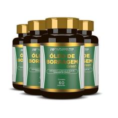 Imagem de 4x OLEO DE BORRAGEM GREEN HF SUPLEMENTOS 60 CAPS