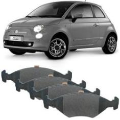 Imagem de Kit Pastilha Freio Fiat 500 2012 a 2015 Dianteira Teves Cobreq