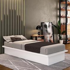 Imagem de Cama Solteiro 8284 Oriental Foscarini Branco