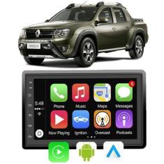 Imagem de Kit Central Multimidia Android Auto Carplay Duster Oroch 2018 2019 202