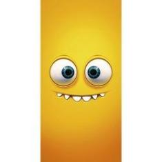 Imagem de Quadro Decorativo Smile Bobo 40x20 Mdf Madeira Adesivada