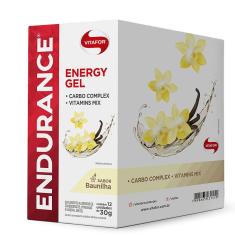 Imagem de Endurance Energy Gel Vitafor Caixa 12 sachês Baunilha