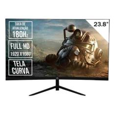 Imagem de Monitor Gamer 23.8 Fullhd 180hz Curvo R1500 Preto Brazilpc 63359