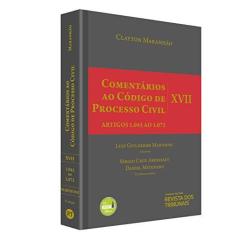 Imagem de Comentários ao Código de Processo Civil V. XVII - Artigos 1.045 ao 1.072 - Clayton Maranhão - 9788553211951