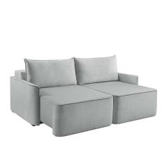 Imagem de Sofá 3 Lugares Retrátil Moon Linho Gelo 220 cm