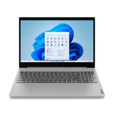 Imagem de Notebook Lenovo  R7-5700U 8GB 256GB SSD Win 11 15.6"  Prata