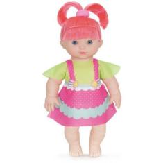 Imagem de Boneca Bebê Sapekinha Colors Shayane 34cm Estilosa Menina - Milk Brinq