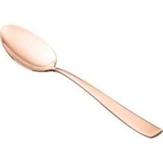 Imagem de Cj 12 Colheres De Aço Inox P/mesa Pvd Rosé Gold Pisa