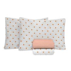 Imagem de Jogo De Cama King Size 180 Fios Fiori - Lara (7817)