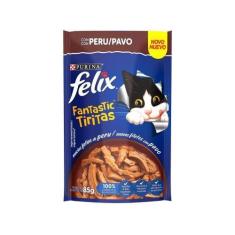 Imagem de Ração Úmida Para Gato Adulto Sachê Felix - Fantastic Tiritas Peru 85G