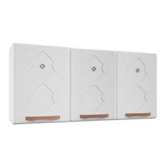 Imagem de Armário Aéreo Cozinha Em Aço Mirage New 3 Portas Branco - Telasul