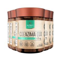 Imagem de Kit 5 Coenzima Q10 + Vitamina E Nutrify 60 Cápsulas