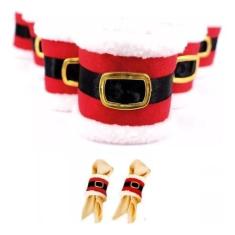 Imagem de 2 Pçs Enfeite De Natal Porta Guardanapo Titular Banquete - IMPT