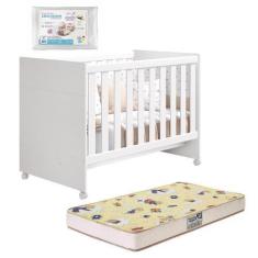 Imagem de Berço Americano Katatau com Colchão Supreme e Travesseiro Baby - Relle