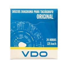 Imagem de Disco Tacografo Semanal 125 Km 10 Jogos - vdo