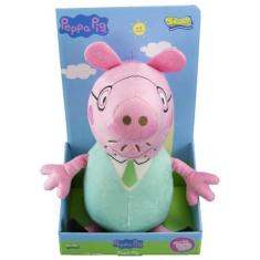 Imagem de PELUCIA PAPAI PIG - PEPPA PIG 33CM