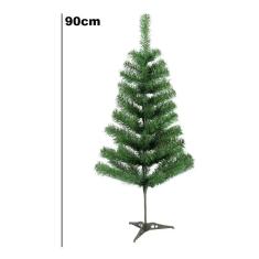Imagem de Arvore De Natal Pinheiros Canadense 90Cm 86 Galhos Casa Decoração Enfeites Natalinos A0011